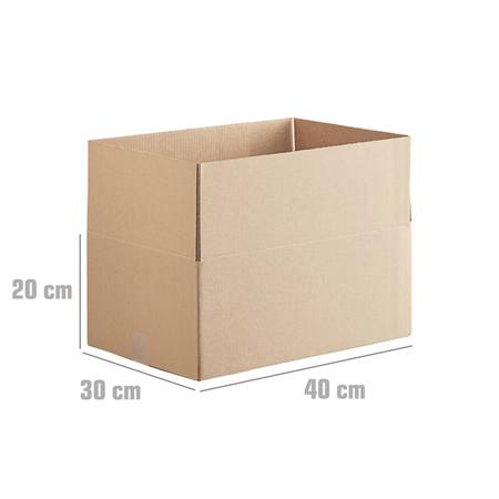 Cajas de Carton Corrugado 40x30x20cm.